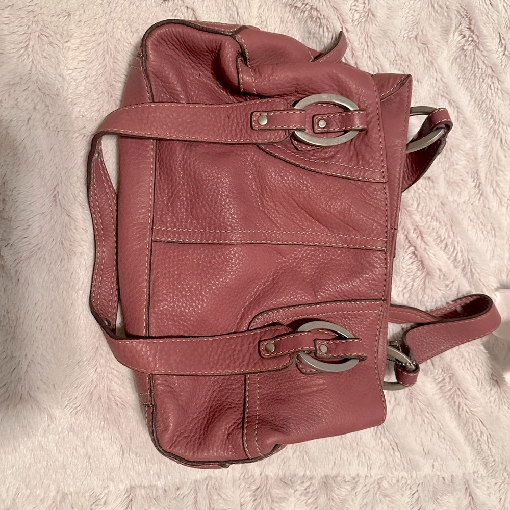 Fossil leather purse